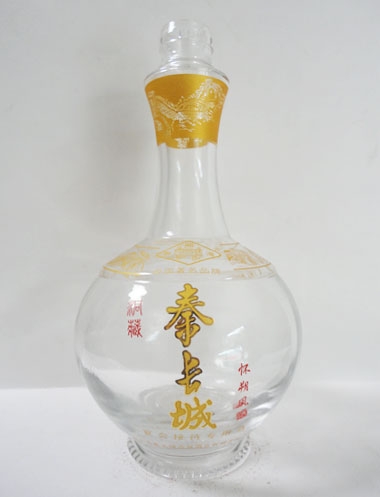 烤花酒瓶定制